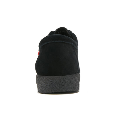 TRULAND Suede Wallabee Casual Moccasin Shoes - Black