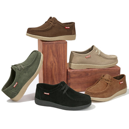 TRULAND Suede Wallabee Casual Shoes -Sand